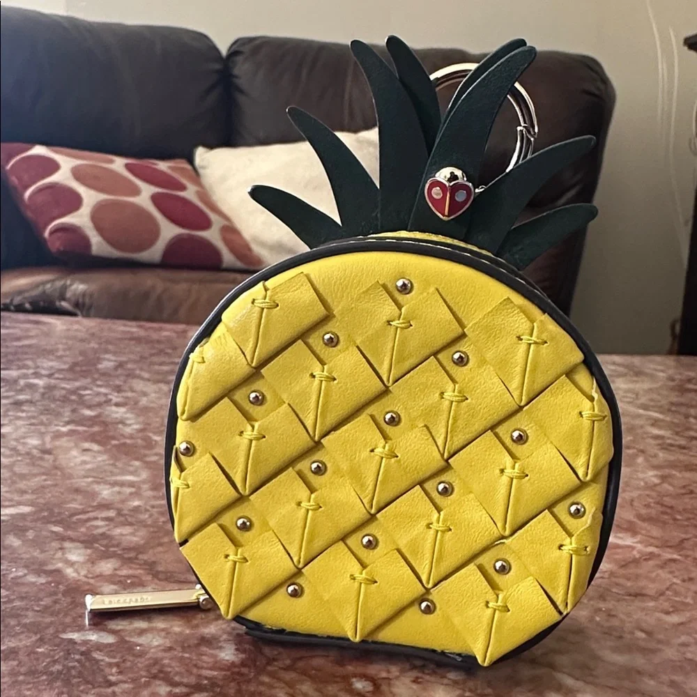 Kate Spade Pineapple coin pouch - Picture 11 of 13